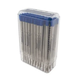Monteverde Soft Roll Ballpoint Refill For Parker Pens, Medium Point, Blue Ink, 50/Pack (P154BU) Hot