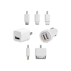Mota Micro USB Wall Charger for Most Smartphones, White (MT-CHR6P)