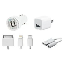Mota Micro USB Wall Charger for Most Smartphones, White (MT-CHR6P)