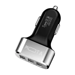 Mota USB Car Charger for Universal, Black (MT-USBCRB)