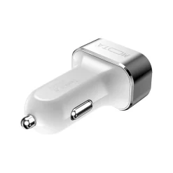 Mota USB Car Charger for Universal, White (MT-USBCRW)
