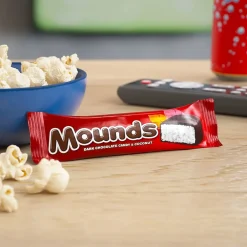Chocolate<Mounds Dark Chocolate & Coconut Candy Bars, 1.75 oz., 36/Box (HEC00310)