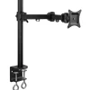 Mount-It! Mount it Mount-lt! Adjustable Monitor Arm, Up to 27", Black (MI-751)* Monitor Mounts & Stands