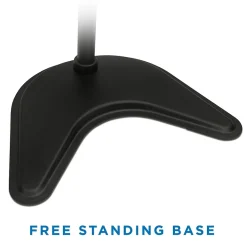 Mount-It! Adjustable Dual Monitor Freestanding Desk Stand, Up to 27