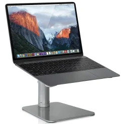 Mount-It! Adjustable Height Laptop Risers for 11"-15" Laptops, Silver (MI-7271)