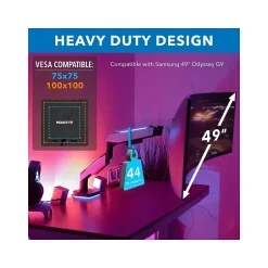 Mount-It! Adjustable Monitor Arm, Up to 49