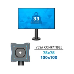 Mount-It! Adjustable POS Monitor Mount, Up to 23