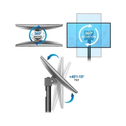 Mount-It! Adjustable POS Monitor Mount, Up to 23