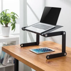 Mount-It! Adjustable Vented Aluminum Laptop Stand (MI-7210)