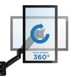 Mount-It! Dual Arm Monitor Wall Mount for 19