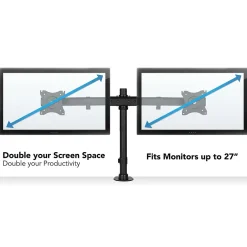 Mount-It! Dual Monitor Desk Mount for 13
