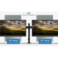 Mount-It! Dual Monitor Desk Mount for 13