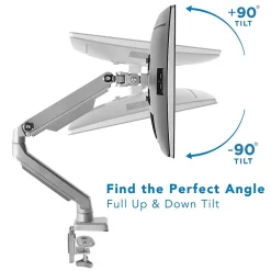 Mount-It! Dual Monitor Mount Arm with 2 USB Ports (MI-2762)* Monitor Mounts & Stands