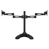 Mount-It! Dual Monitor Stand, Up To 27" Monitors, Black (MI-792)* Monitor Mounts & Stands