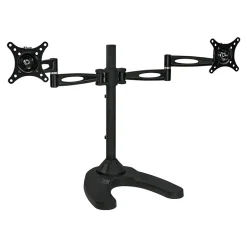 Mount-It! Dual Monitor Stand, Up To 27" Monitors, Black (MI-792)* Monitor Mounts & Stands