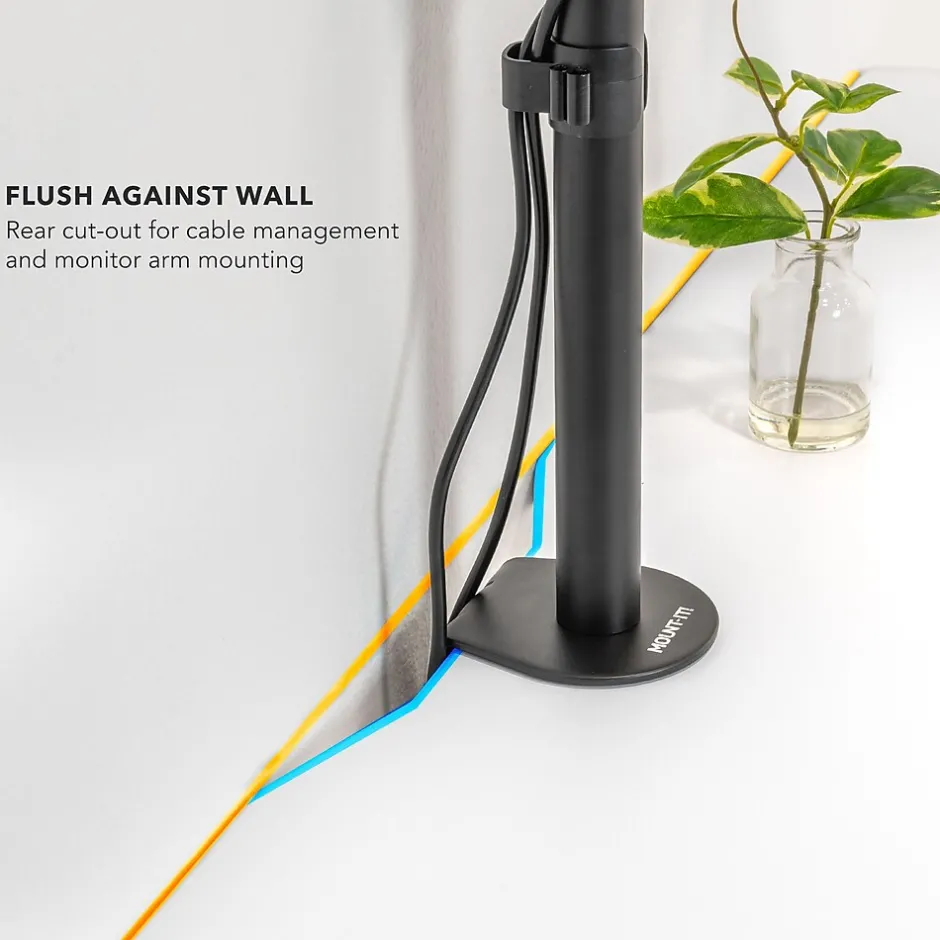 Hot Dual Motor 72"W Electric Adjustable Standing Desk, White (MI-18124) Standing Desks