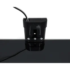 New Floating Wall Mounted Shelf Bracket Stand, Black (MI-892) Shelving