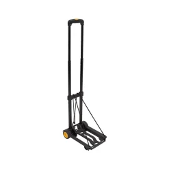 Hand Trucks & Dollies<Mount-It! Folding Luggage Cart and Dolly, 77 lb. Capacity, Black/Yellow (MI-912)