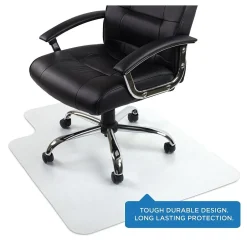Best Hard Floor Chair Mat with Lip, 35.5" x 47", Clear Vinyl (MI-7818) Chair Mats