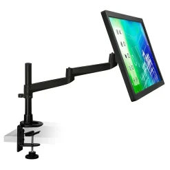 Mount-It! Modular Mount Adjustable Monitor Arm, Up to 30" Monitors, Black (MI-33111-BLK)* Monitor Mounts & Stands