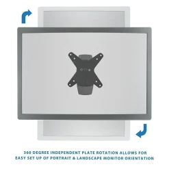 Mount-It! Modular Mount Adjustable Monitor Mount, Up to 30