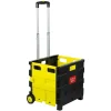 Hand Trucks & Dollies<Mount-It! Rolling Utility Cart, Folding and Collapsible, 55 lbs., Black/Yellow (MI-904)