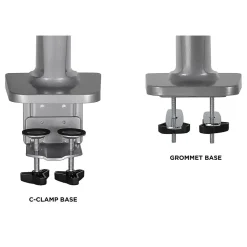 Hot Sit Stand Desk Mount Workstation, Dual Monitor Standing Desk Converter, Full Motion Arm, Height Adjustable (MI-7904) Standing Desks