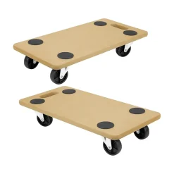 Hand Trucks & Dollies<Mount-It! Small Platform Mover Dolly, 220 lb. Capacity, Light Brown, 2/Pack (MI-927)