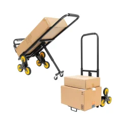 Hand Trucks & Dollies<Mount-It! Stair Climber Hand Truck, 330 lb. Capacity, Black/Yellow (MI-924)