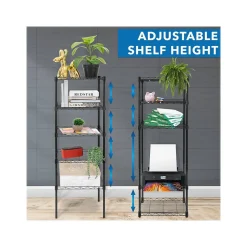 New 5-Tier Metal Shelving Unit, 17