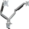 Mount-It! Mount-lt! Adjustable Dual Monitor Arm Mount, Up To 32", Silver (MI-1772)* Monitor Mounts & Stands