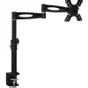 Mount-It! Mount-lt! Adjustable Monitor Arm, Up to 30", Black (MI-705)* Monitor Mounts & Stands