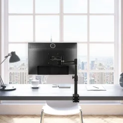 Mount-It! Mount-lt! Adjustable Monitor Arm, Up to 30