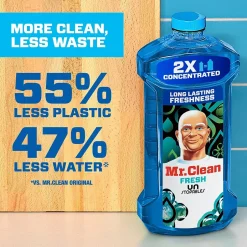 Mr. Clean Multi-Surface Cleaner, Unstopables Fresh Scent, 64 Fl. Oz. (10720)
