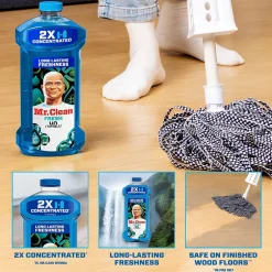 Mr. Clean Multi-Surface Cleaner, Unstopables Fresh Scent, 64 Fl. Oz. (10720)