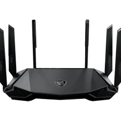 MSI RadiX AX6600 Tri Band MU-MIMO WiFi 6 Gaming Router, Black (RADIXAX6600)* Wi-Fi Routers