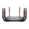 MSI RadiX AXE6600 AX6600 Tri Band MU-MIMO WiFi 6E Gaming Router, Black/Red (RADIXAXE6600)* Wi-Fi Routers
