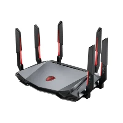 MSI RadiX AXE6600 AX6600 Tri Band MU-MIMO WiFi 6E Gaming Router, Black/Red (RADIXAXE6600)* Wi-Fi Routers