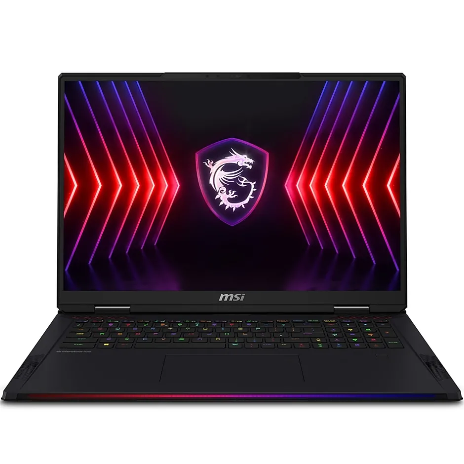 MSI Raider 18 HX 18" UHD+ 120Hz Gaming Laptop, Intel Core i9-14900HX, RTX 4080, 128GB RAM, 2TB SSD, Win 11 Pro (A14VHG-258US)* Gaming Laptops