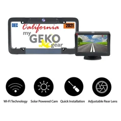 Cameras & Camcorders<Adesso myGEKOgear by SOLARST Solar Powered Wireless Backup Camera (SBC01)