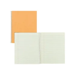 National Brand Brown Board Cover 1-Subject Notebooks, 8