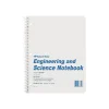National Brand Engineering & Science 1-Subject Computation Notebooks, 8.5" x 11", Quad, 60 Sheets, Gray/Silver (33610) Hot
