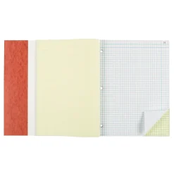 National Brand Laboratory 1-Subject Computation Notebooks, 9.25" x 11", Quad, 200 Sheets, Brown (43649)