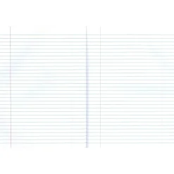 National Brand 1-Subject Composition Notebooks, 8.375" x 11", College Ruled, 80 Sheets, Black (RED43481)