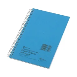 National Brand 1-Subject Notebooks, 5" x 7.75", College Ruled, 80 Sheets, Blue (33502) Discount