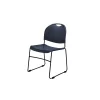 Outlet Commercialine 850 Series Ultra Compact Stack Chair, Blue, 40 Pack (855-CL/40) Folding & Stacking