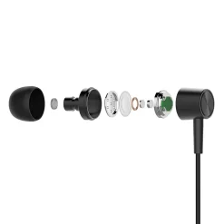 Naztech Platinum MFi Lightning Earbuds, Black (14203)