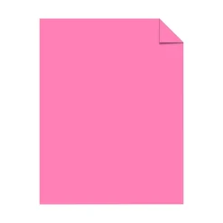Outlet Neenah Astrobrights Paper, 8.5" x 11", 50 Text, Pulsar Pink, 5000/Carton (45266) Multipurpose Paper