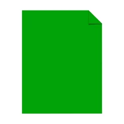 Clearance Astrobrights 65 lb. Cover Paper, 11" x 17", Gamma Green, 1000 Sheets/Carton (22742) Card Stock