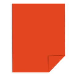 Astrobrights 65 lb. Cover Paper, 11" x 17", Orbit Orange, 1000 Sheets/Carton (22762) Card Stock